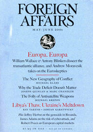 Foreign Affairs May June 2001