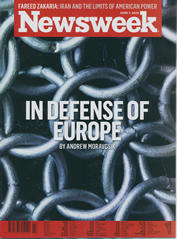 Newsweek issue In Defense of Europe cover
